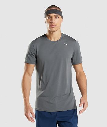 Gymshark Arrival Muške T Shirts Sive | HR 2455MQZ